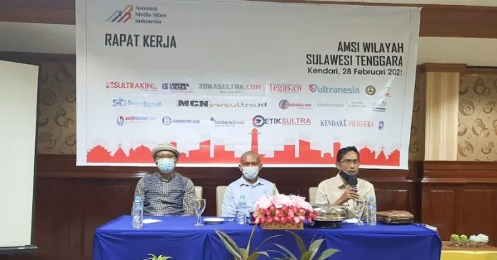 Gelar Raker, AMSI Sultra Dorong Penguatan Media Siber