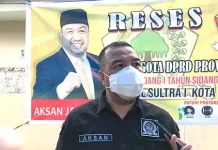 DPRD Sultra Pastikan Dinas PU akan Perbaiki Jalan Poros Baruga Ketua Fraksi Partai Golkar DPRD Provinsi Sultra Aksan Jaya Putra (AJP)