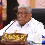 Gubernur Sultra Tegaskan PT VDNI Serius Bangun Politeknik Pertambangan Konawe Gubernur Sulawesi Tenggara (Sultra) Ali Mazi