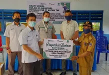 PT ANTAM Tbk UBPN Sultra Melakukan Bakti Sosial Pembagian Vitamin untuk Warga Tambea ANTAM UBPN Sultra Bantu Vitamin C untuk Warga Tambea