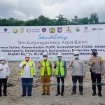 Empat Kementerian Tinjau Lokasi Tambang Aspal Buton Empat Kementerian Tinjau Lokasi Tambang Aspal Buton