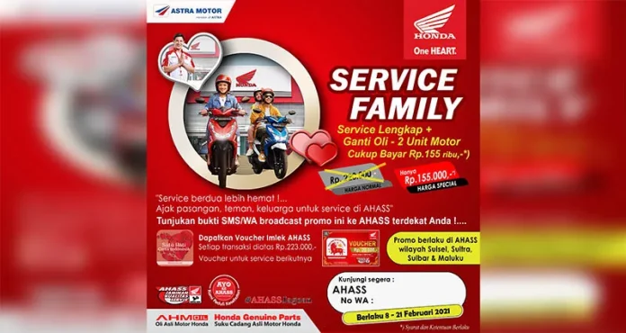 Ini Promo Spesial Imlek dan Valentine dari Astra Motor Sulsel