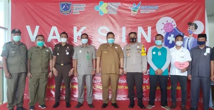 Bupati Muna Ungkap Kesehatannya Makin Bugar Usai Terima Vaksin Covid-19