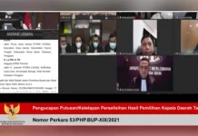 Gugatan Rajiun ke Rusman Atas Pilkada Muna Ditolak MK Gugatan Rajiun ke Rusman Atas Pilkada Muna Ditolak MK