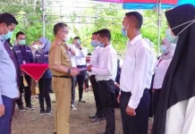Karang Taruna Lembah Hijau Tobimeita Dikukuhkan di Kebun Ubi Karang Taruna Lembah Hijau Tobimeita Dikukuhkan di Kebun Ubi