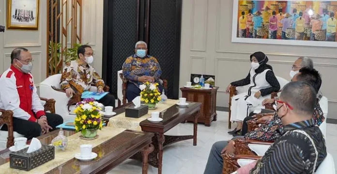 Bahas Isu Strategis, Ali Mazi Kunjungi Tiga Menteri dan Kepala BNPB