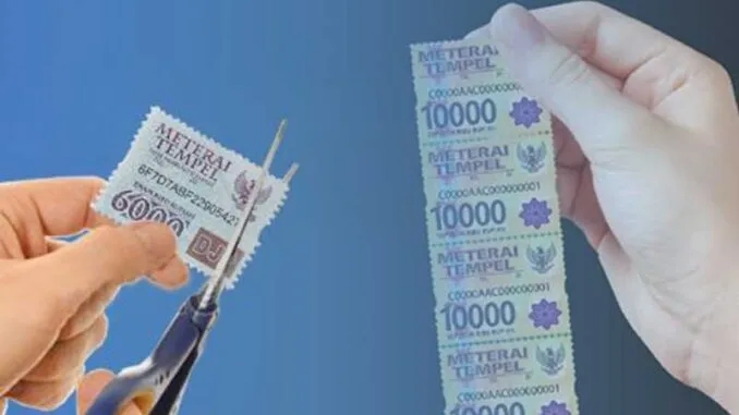 materai Meterai 10.000 Mulai Berlaku, Bagaimana Keberadaan Meterai 6.000 dan 3.000?