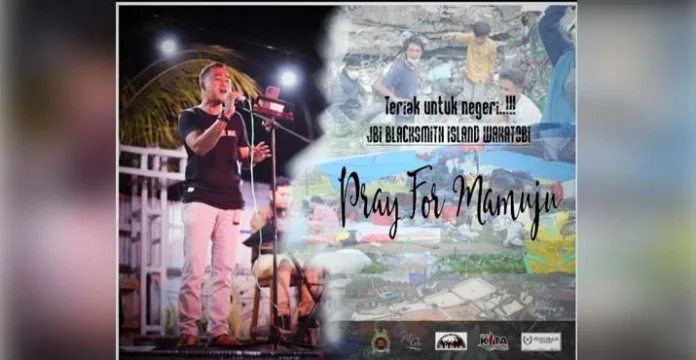 JBI Blacksmith Island Wakatobi Ngamen Untuk Bencana Mamuju