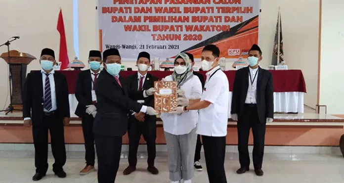 KPU Tetapkan Haliana-Ilmiati Sebagai Bupati dan Wabup Wakatobi Terpilih