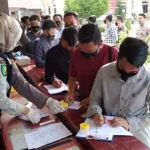 Polres Kendari Tes Urine Dadakan ke Personilnya Polres Kendari Tes Urine Dadakan ke Personilnya