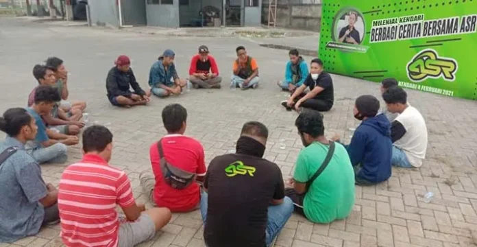 Gelar Dialog, Milenial ASR Bahas Penguatan Ekonomi Buruh Pelabuhan