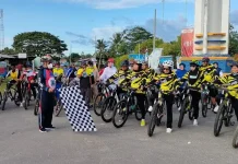 Bupati Mubar Lepas Komunitas Sepeda Kambara Tour ke Kendari Bupati Mubar Lepas Komunitas Sepeda Kambara Tour ke Kendari
