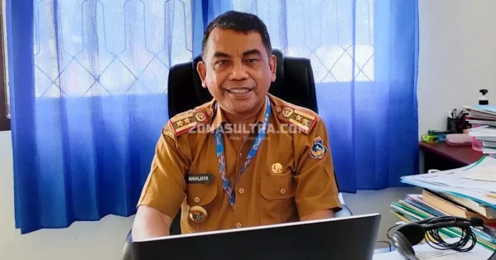 La Ode Mahajaya Kepala Badan Kepegawaian, Pendidikan dan Pelatihan (BKPP) Mubar, La Ode Mahajaya