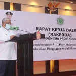 Gelar Rakerda, Gubernur Berharap Program Kerja MUI Sultra Sinergis dengan Pemprov Gubernur Sulawesi Tenggara (Sultra), Ali Mazi