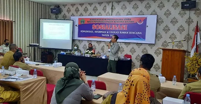 bpbdkolut BPBD Kolut Sosialisasikan Edukasi Rawan Bencana