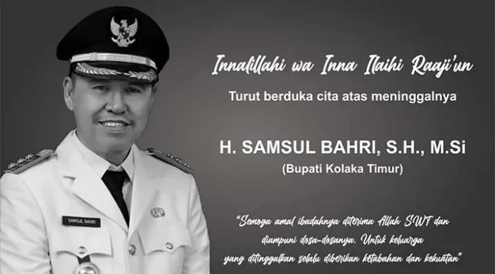 Bupati Koltim Rencana Dimakamkan di Kolaka