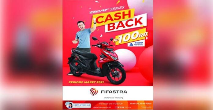 Beli Motor di FIFGROUP Kendari, Dapat Saldo Astrapay Rp100 Ribu