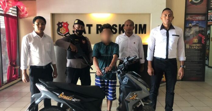 Alasan Penuhi Kebutuhan Hariannya, Pria ini Nekat Curi Motor Temannya