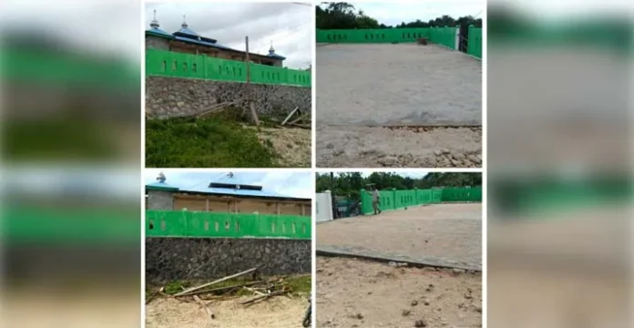 Pembangunan Paving Blok Lewat Program TMMD di Desa Mulya Jaya Buton Tuntas