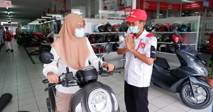 Asmo Sulsel Beri Layanan Gratis Cek Motor Honda