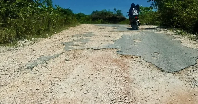 254 Kilometer Ruas Jalan Kabupaten di Butur Rusak Berat