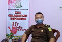 Sidang Korupsi Dua Desa di Kolut, 30 Orang Jadi Saksi Kasi Intel Pidana Khusus (Pidsus) Kejari Kolut Moh Heri Okta Saputro.