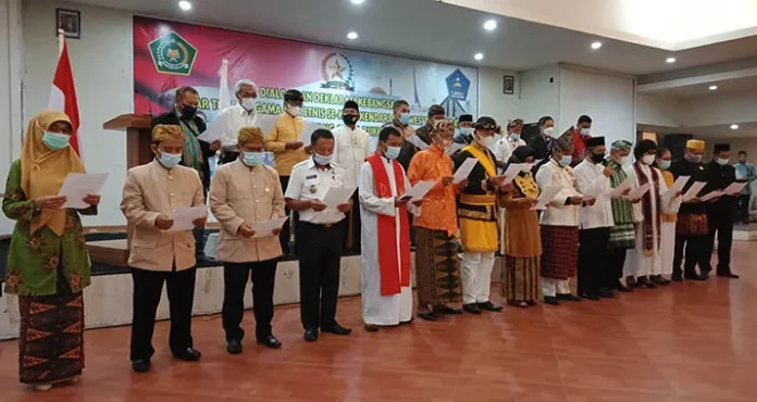 Buka Dialog Kerukunan Umat, Wali Kota Kendari Tegaskan Persatuan