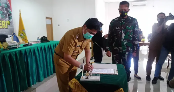 Bupati La Bakry Buka Pelaksanaan TMMD ke-110 di Buton