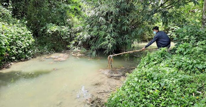 Limbah Industri Rumahan Tahu di Desa Lambusa Konsel Diduga Cemari Sungai