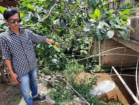 Limbah Industri Rumahan Tahu di Desa Lambusa Konsel Diduga Cemari Sungai