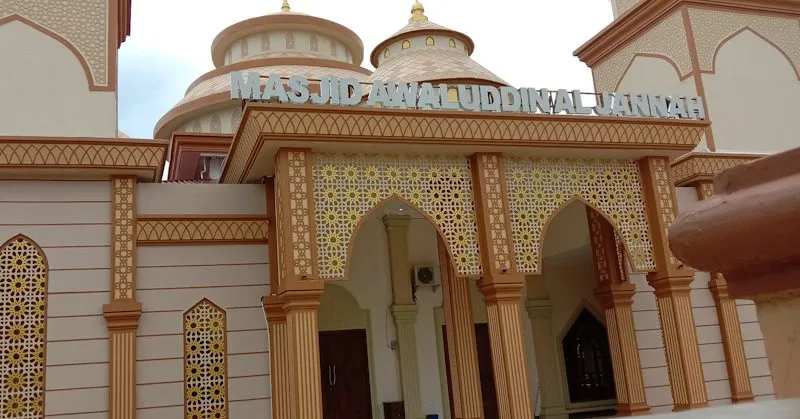 Megahnya Masjid Awaluddin Al Jannah Tongkuno, Mirip Hagia Sophia di Istanbul
