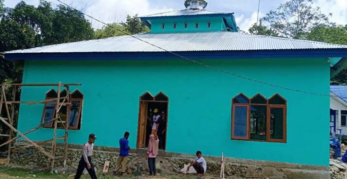 Berkat TMMD, Masyarakat Desa Sangia Arano Kini Miliki Masjid