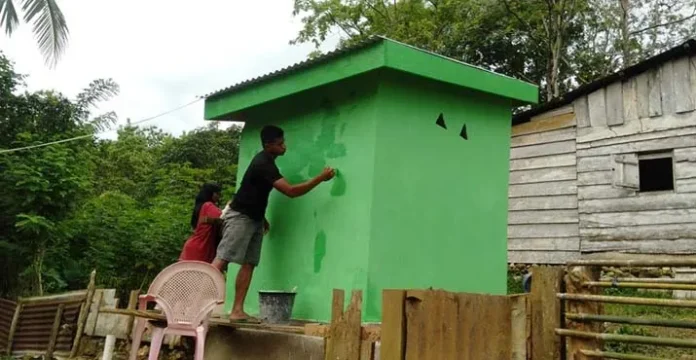 7 MCK di Lasalimu Selatan Buton Tuntas Dibangun Personel TNI