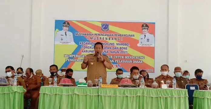 Tahun Ini, Pengaspalan Jalan di Tongkuno Jadi Prioritas