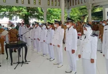 Sekda Konawe Lantik 301 Pejabat Administrator, Pengawas dan 13 Lurah Sekda Konawe Lantik 301 Pejabat Administrator, Pengawas dan 13 Lurah