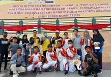 Ikut POPDA, Pj Bupati Konsel Ingatkan Disiplin Prokes ke Atlet