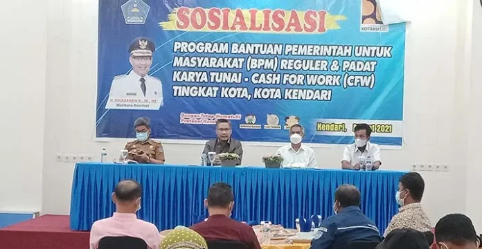 Bantuan Program Kotaku 2021 Segera Disalurkan Pemkot Kendari