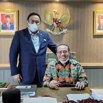 Temui Wakil Ketua DPR RI, Rajiun Minta Rachmat Gobel Investasi Pertanian di Mubar Rachmat Gobel - La Ode M Rajiun Tumada