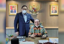 Temui Wakil Ketua DPR RI, Rajiun Minta Rachmat Gobel Investasi Pertanian di Mubar Rachmat Gobel - La Ode M Rajiun Tumada