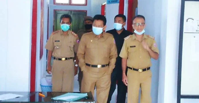 Bupati Butur Tekankan Kedisiplinan saat Sidak di Sejumlah OPD