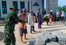 Program TMMD Mendekatkan TNI dengan Warga di Buton Program TMMD Mendekatkan TNI dengan Warga di Buton