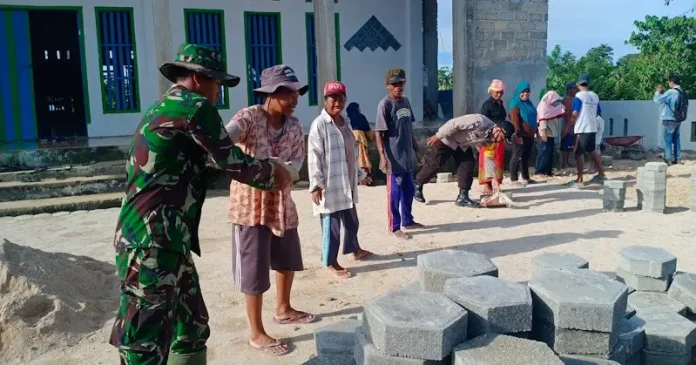 Program TMMD Mendekatkan TNI dengan Warga di Buton