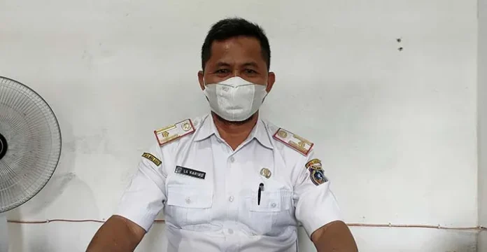 Kepala Bagian (Kabag) Kesejahteraan Rakyat (Kesra) Mubar, La Karimu