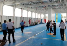 Uji Coba Lintas KMP Darma Kencana I dari Bombana ke Mubar Sukses Uji Coba Lintas KMP Darma Kencana I dari Bombana ke Mubar Sukses