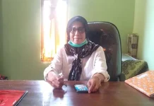 Mengalami Kesulitan dengan Belajar Daring, SKhN 1 Kendari Sukses Laksanakan UAS Kepala Sekolah (Kepsek) SKhN 1 Kendari, Sri Mulyati