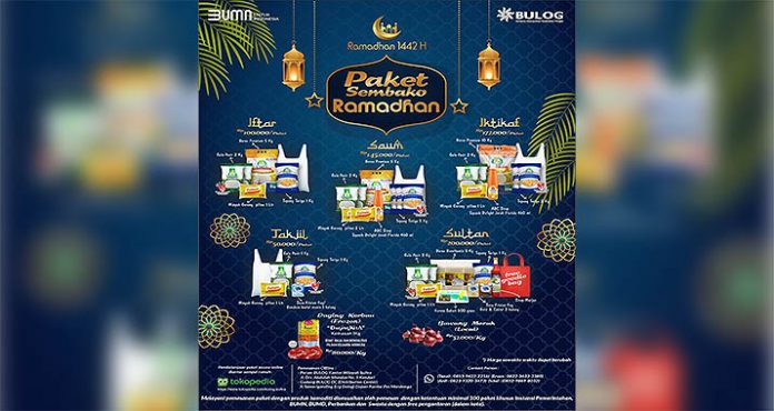 Bulog Sultra Siapkan Lima Paket Sembako Ramadan Murah