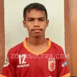 Sosok Harmin, Wakil Tunggal Sultra yang Lolos Seleksi Timnas U-16 Laode Muhammad Harmin Fatahillah