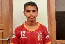 Sosok Harmin, Wakil Tunggal Sultra yang Lolos Seleksi Timnas U-16 Laode Muhammad Harmin Fatahillah