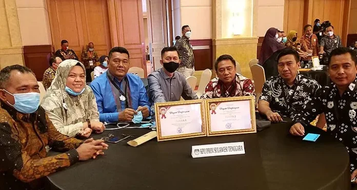 KPU Sultra Sabet Juara Satu Penyusunan Laporan Keuangan 2020