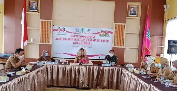 Ini Cara Pemkot Kendari Percepat Vaksin Covid-19 ke Lansia